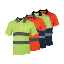 Ansi Dochting Birdeye T-Shirt Hochseelitätssicherheit Reflektierende Hemden Reflektierende Sicherheitskleidung Hi Vis Safety Polo-Hemden